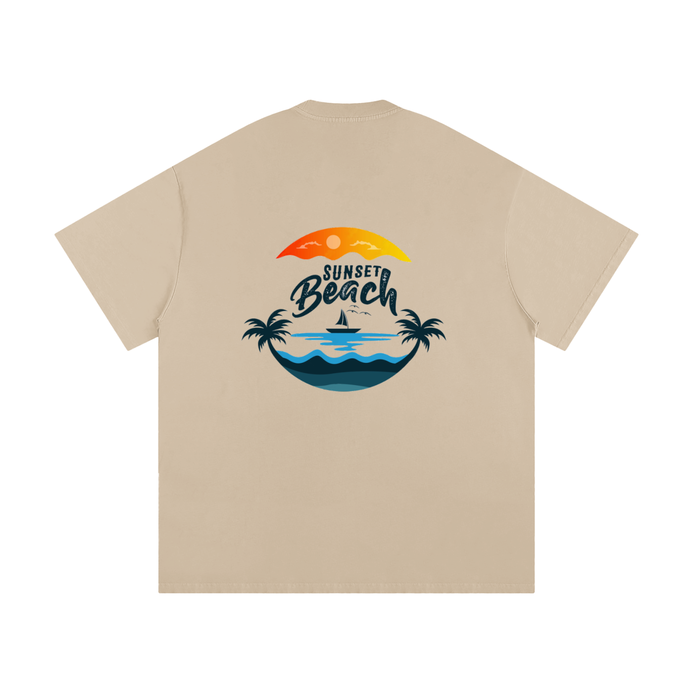 Cultura Loose Fit Sunset Beach Tee