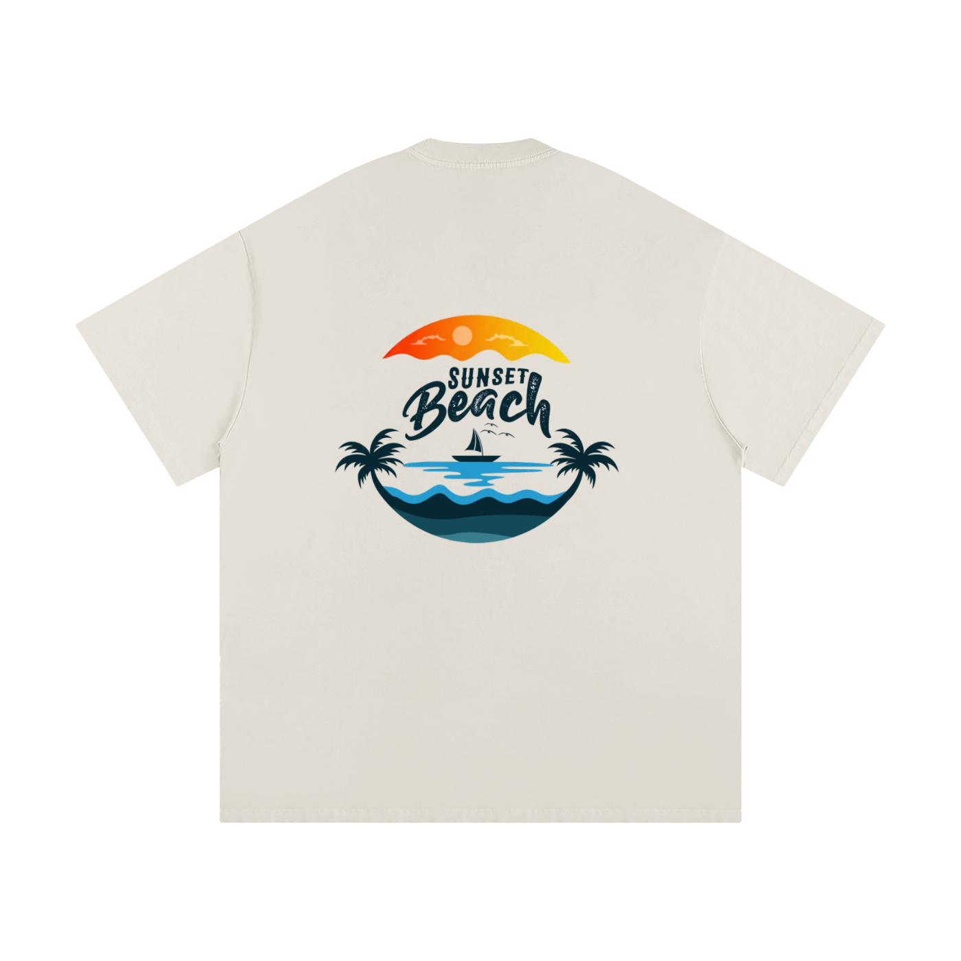 Cultura Loose Fit Sunset Beach Tee