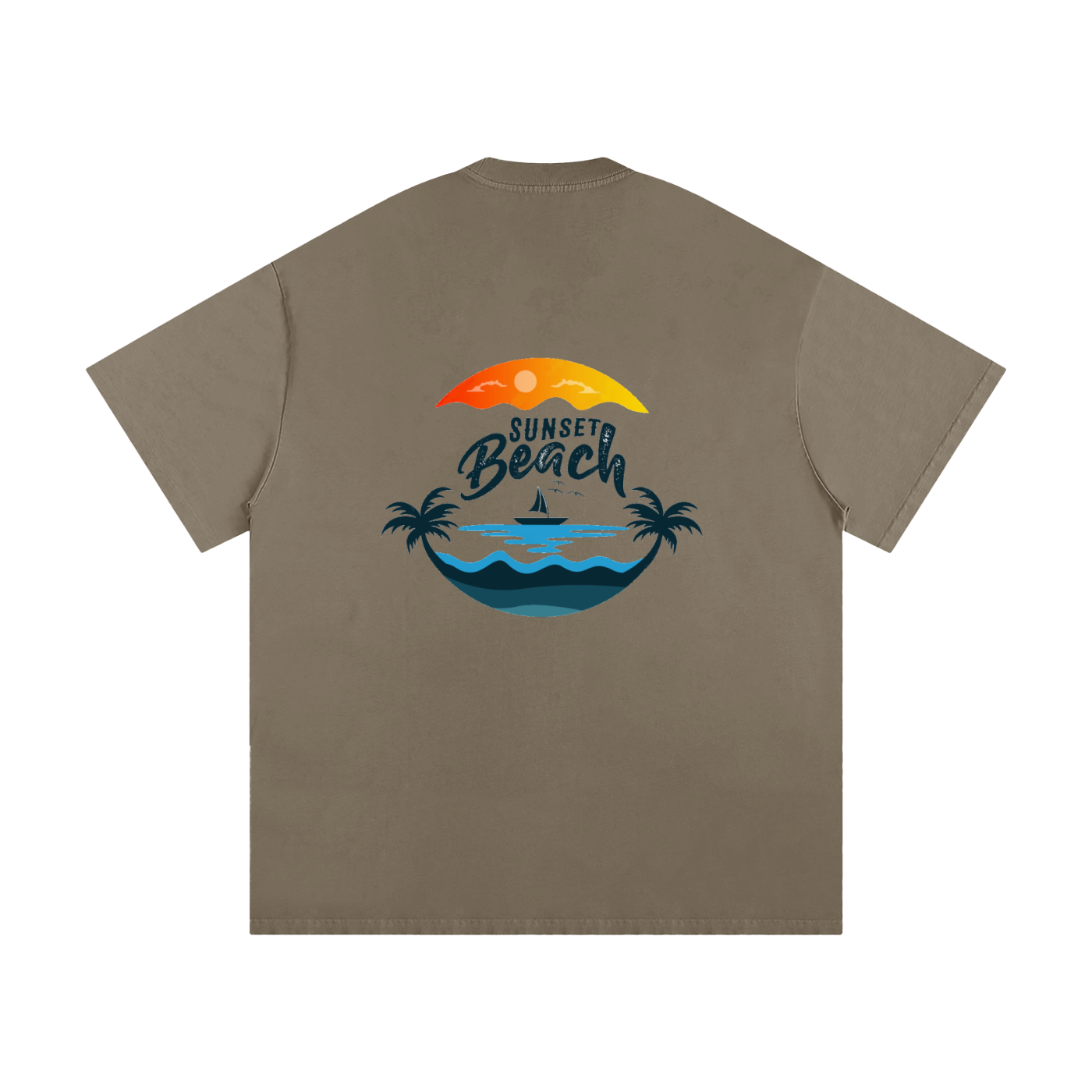 Cultura Loose Fit Sunset Beach Tee