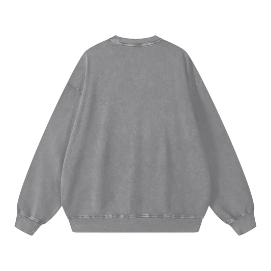 Cultura Acid Wash Oversize Jumper