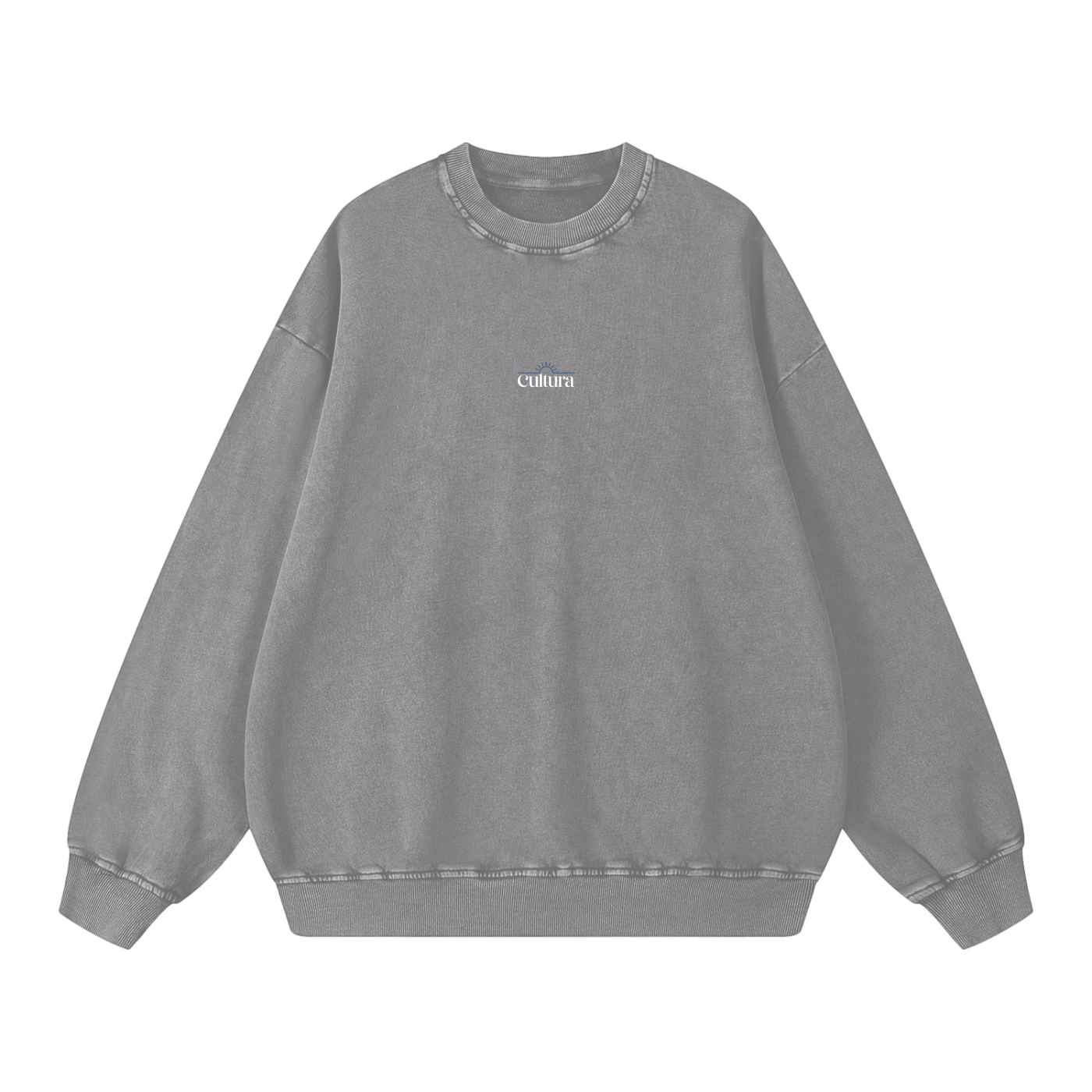 Cultura Acid Wash Oversize Jumper