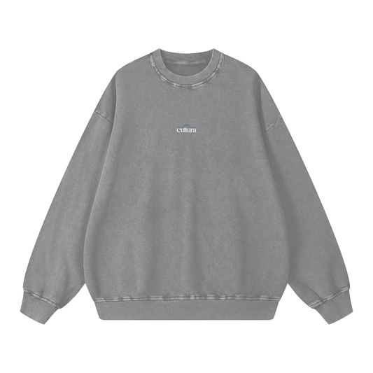 Cultura Acid Wash Oversize Jumper