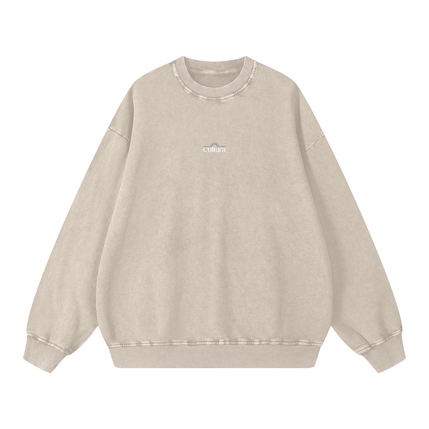 Cultura Acid Wash Oversize Jumper