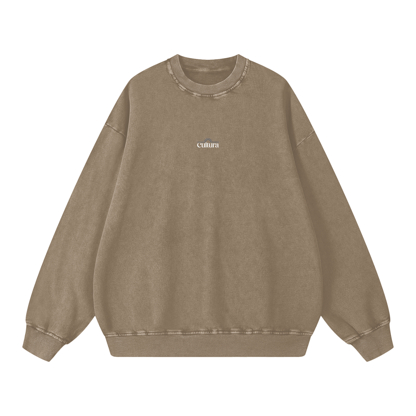 Cultura Acid Wash Oversize Jumper